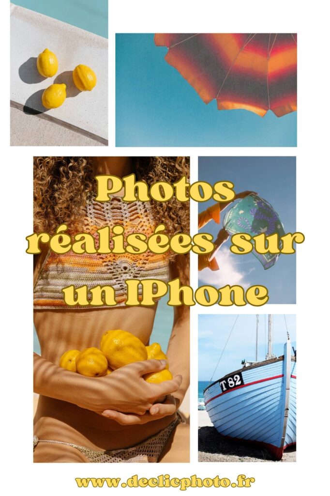 Moodboard de photo réalisées à l'iphone