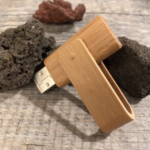 Clé USB personnalisable en bois
