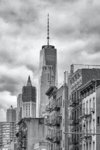 Street photographie en noir et blanc de Manhattan