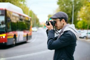 Hipster Street Photographer