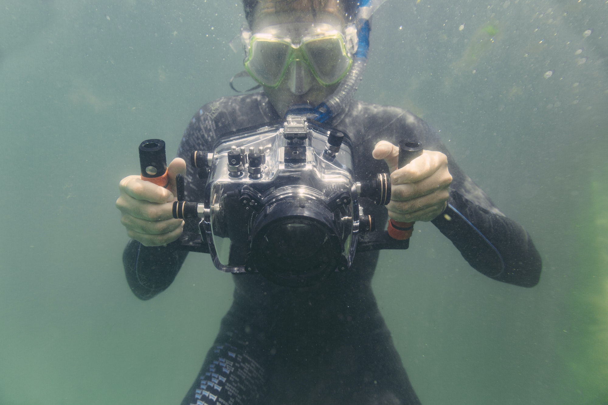 Camera spécialisée pour la photographie sous-marine