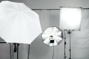Eclairage studio pour des photos