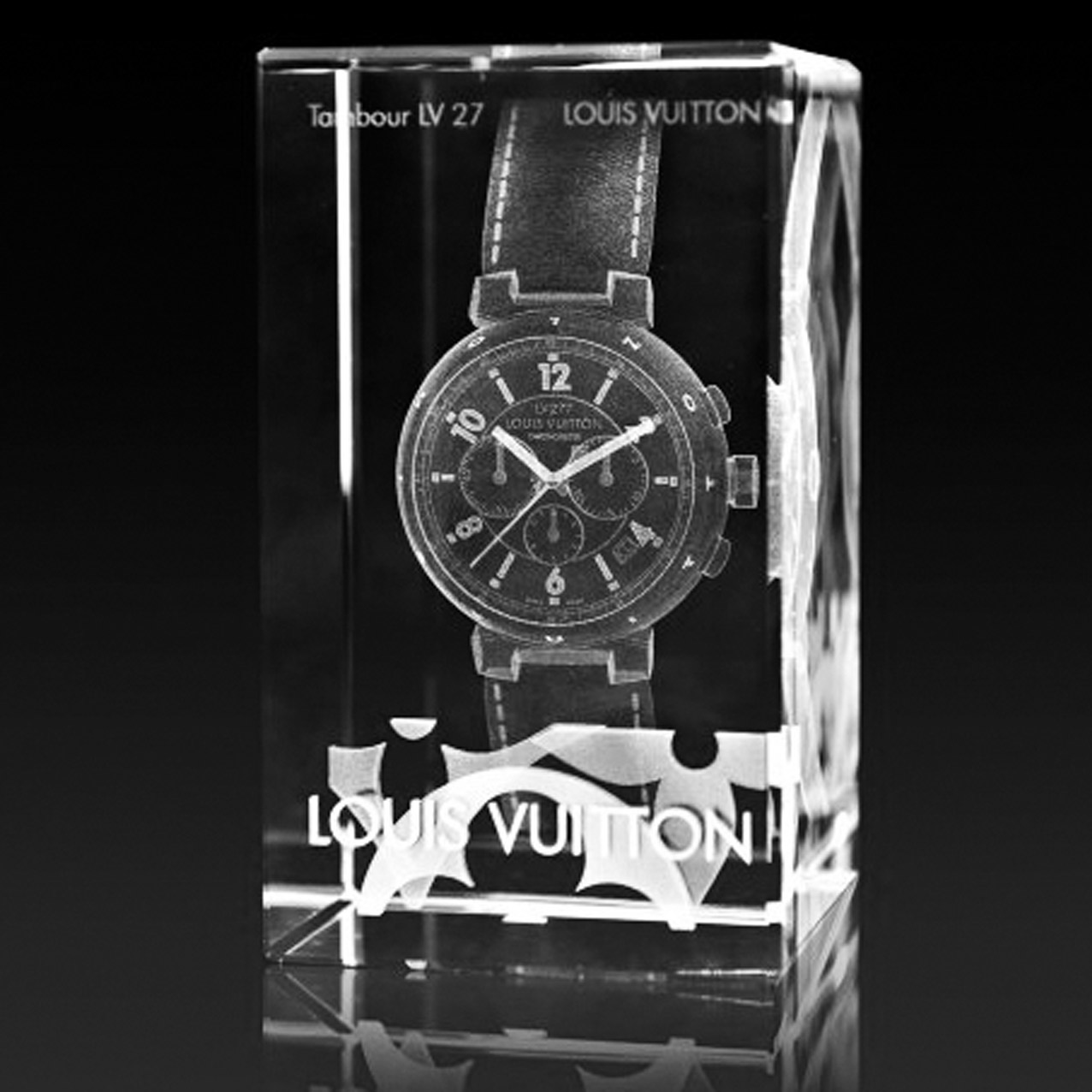 trophee verre montre