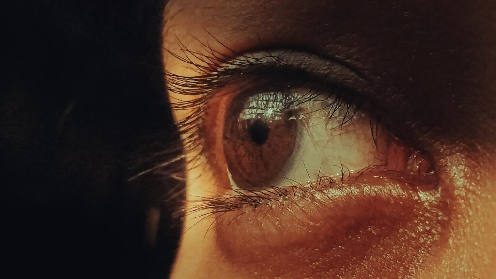 photographie de l'œil 