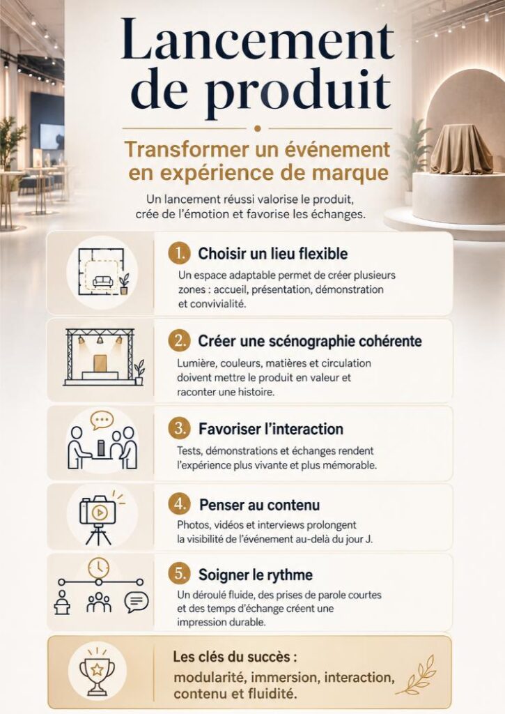 lancement produit evenement